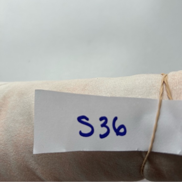 Hollister Women's Beige and Rust Ombre Long Sleeve Tee - Picture 7 of 7